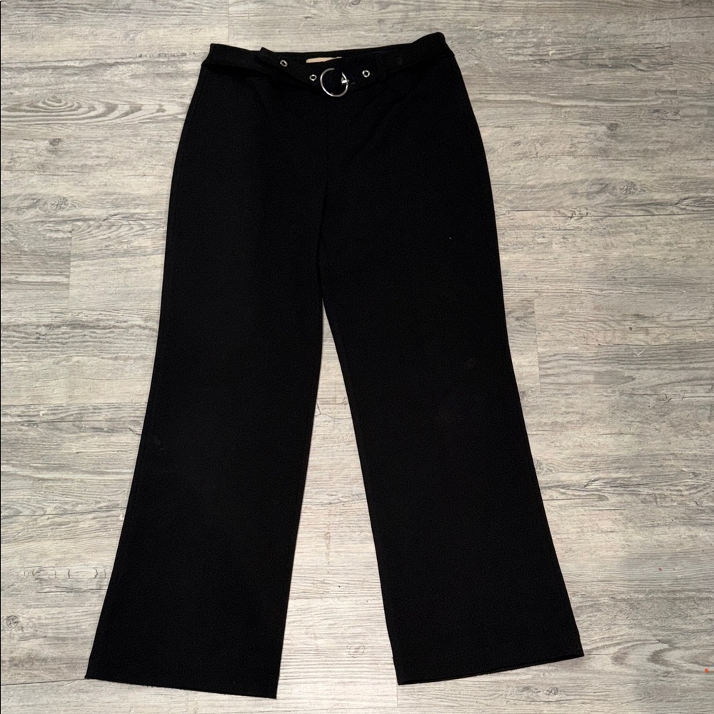 Hope & Harlow Black Wide-Leg Women's Pants